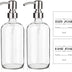 Clear Glass Soap Dispenser