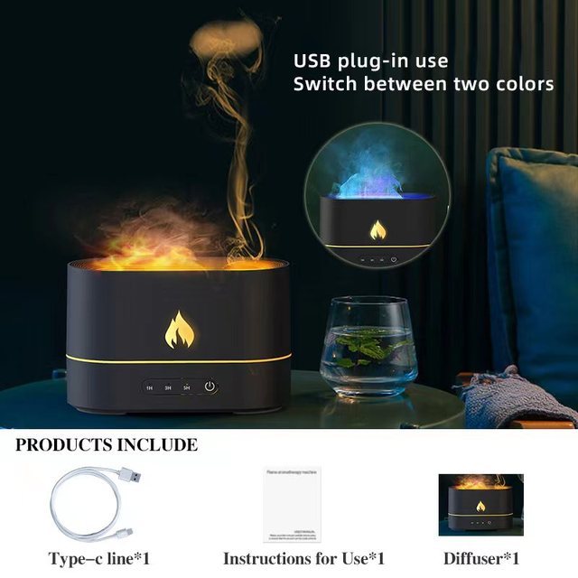 Flame Aroma LED Diffuser